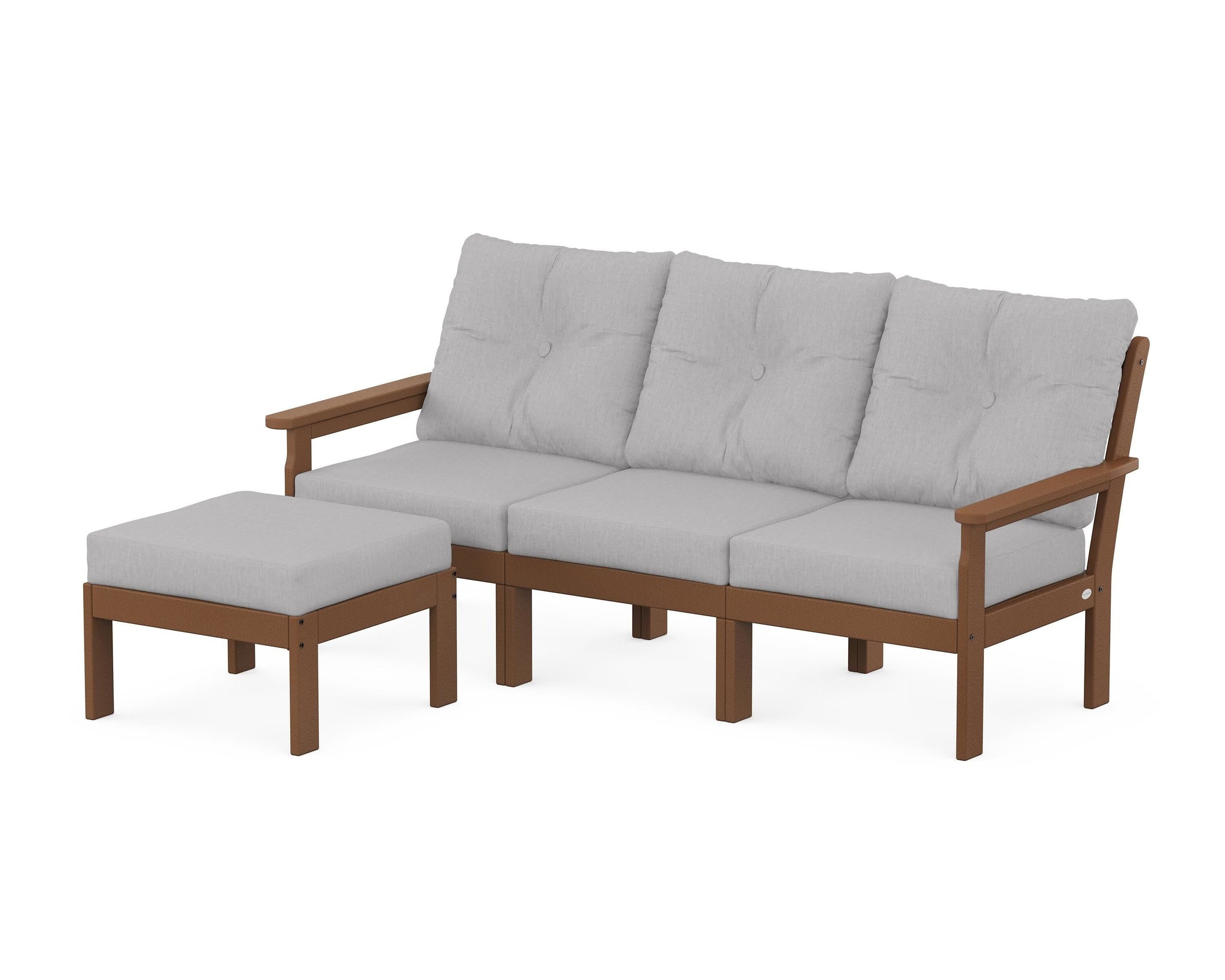 Vineyard 4-Piece Sectional with Ottoman