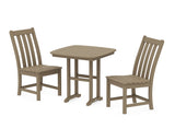 Vineyard Side Chair 3-Piece Dining Set