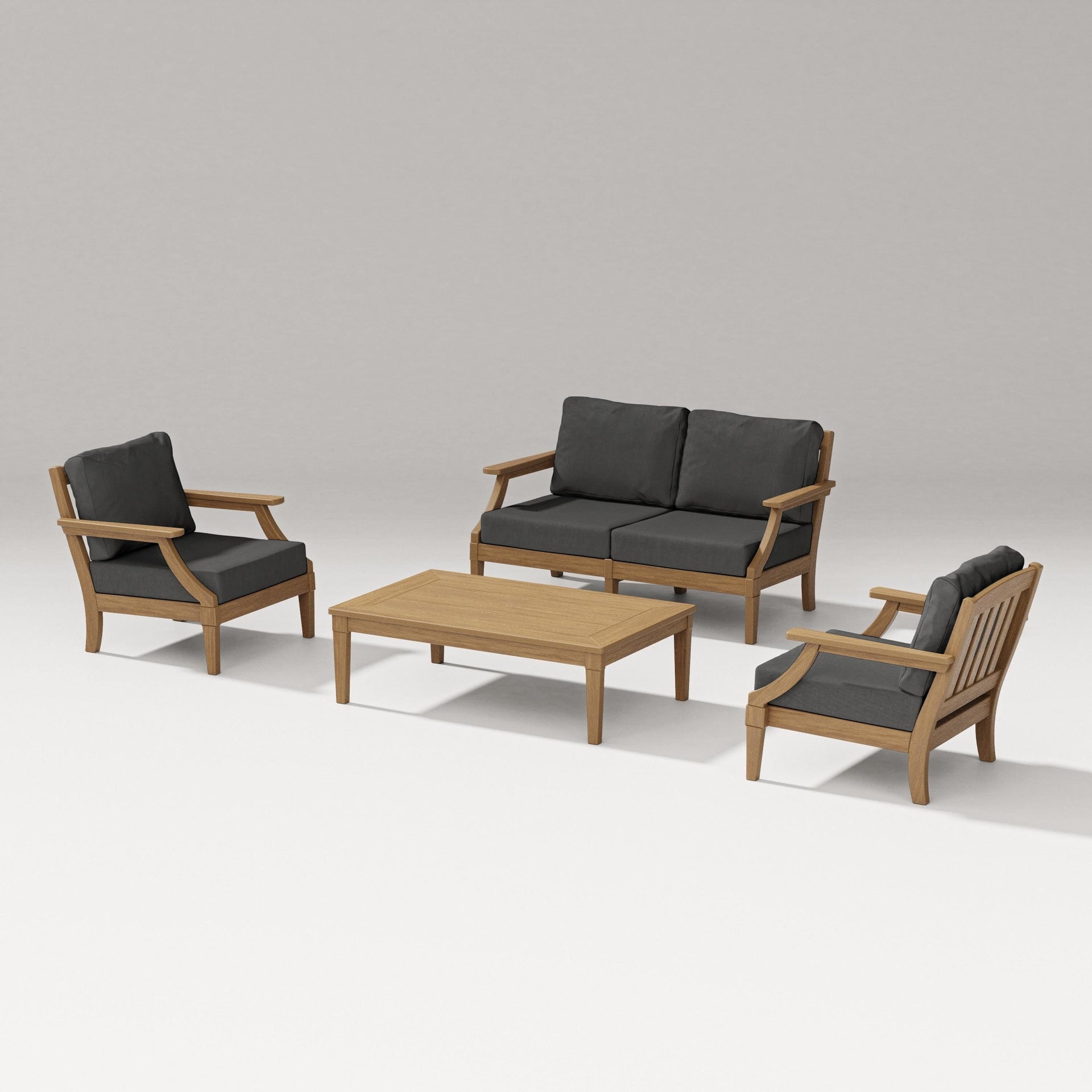 Estate Lounge 4-Piece Loveseat Set