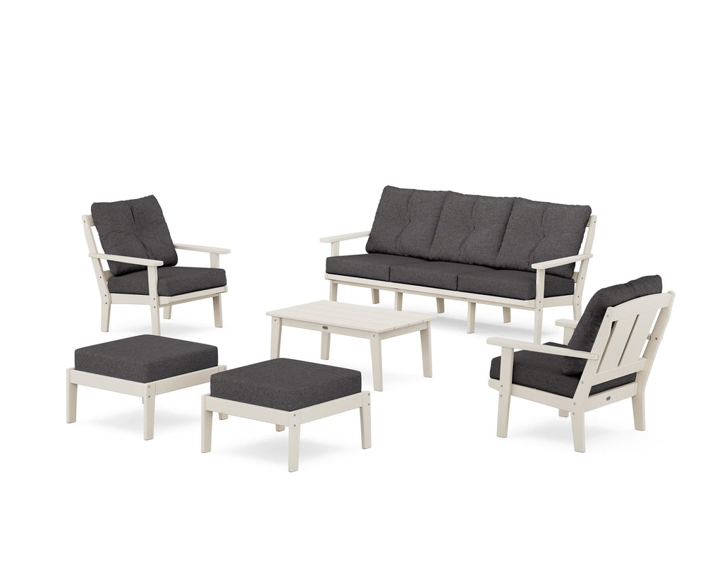 Mission 6-Piece Lounge Sofa Set