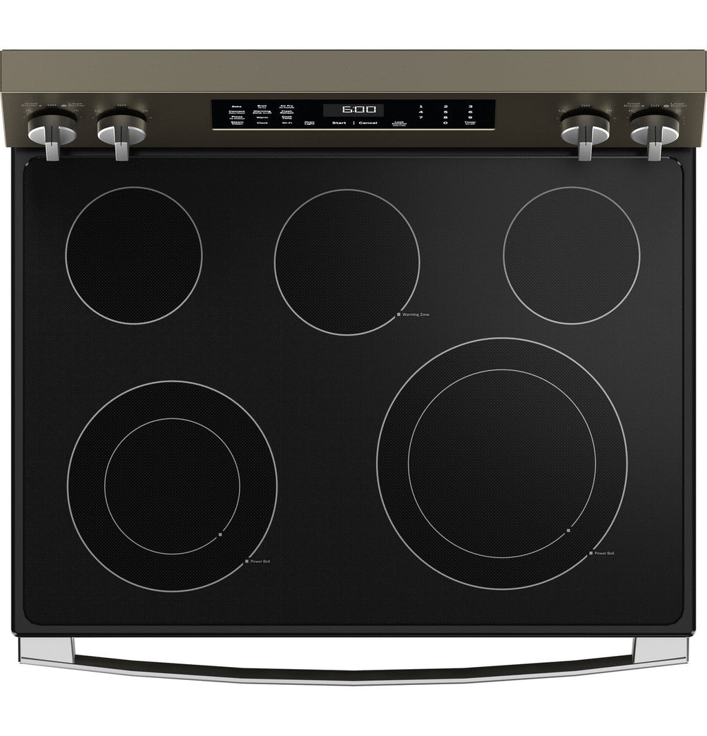 GE® ENERGY STAR® 30" Free-Standing Electric Convection Range with No Preheat Air Fry and EasyWash™ Oven Tray