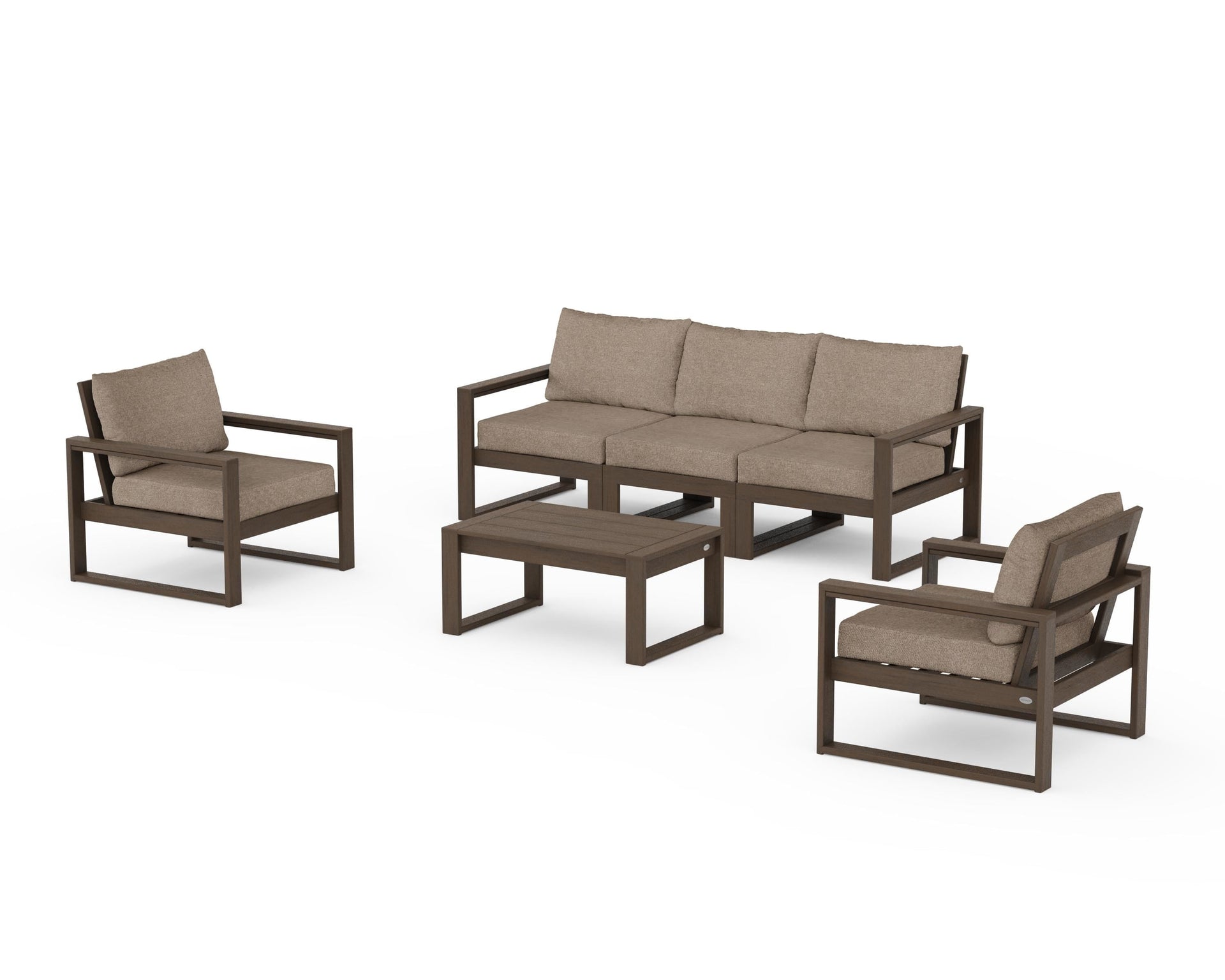 EDGE Sectional 4-Piece Deep Seating Set with Sofa