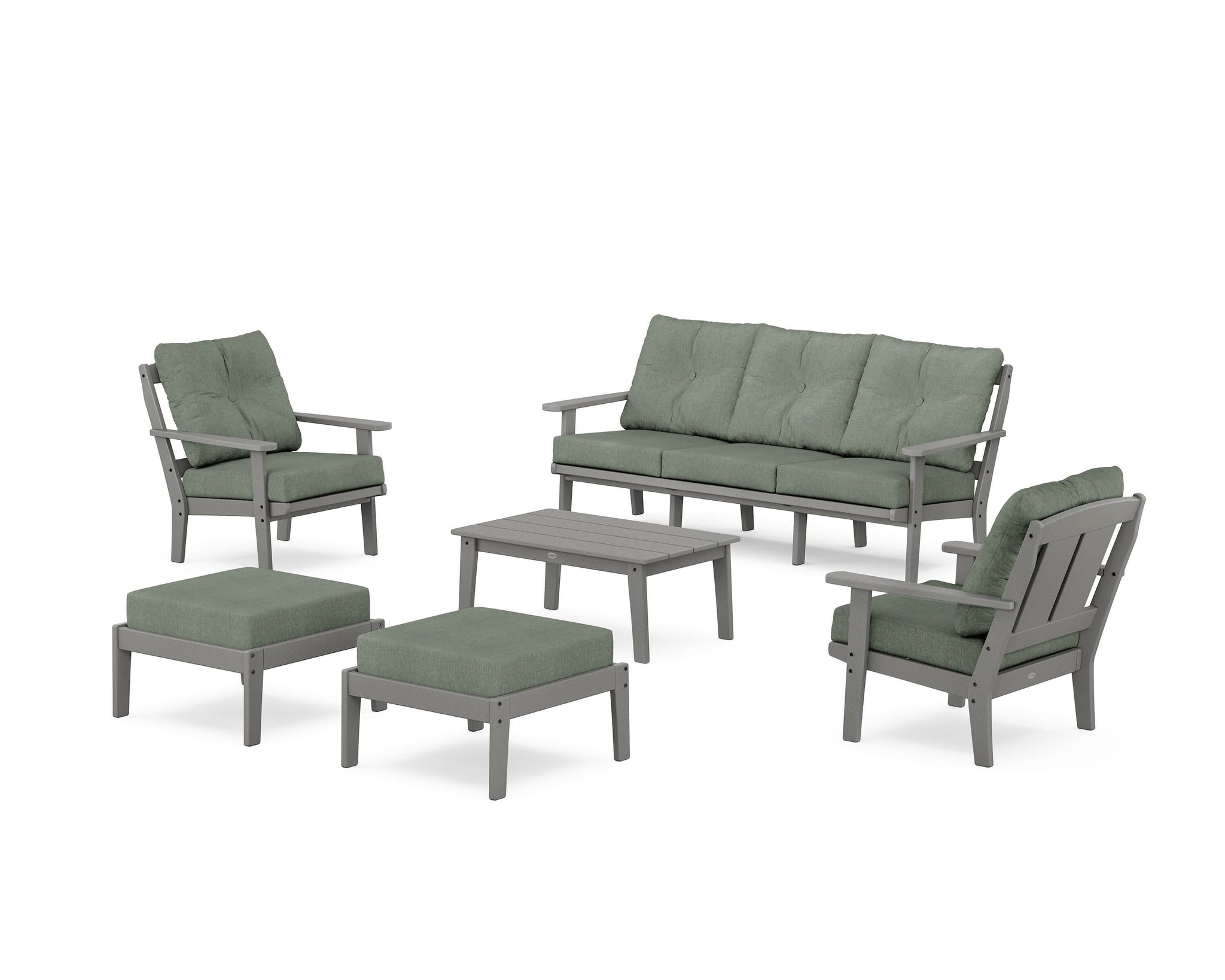 Mission 6-Piece Lounge Sofa Set