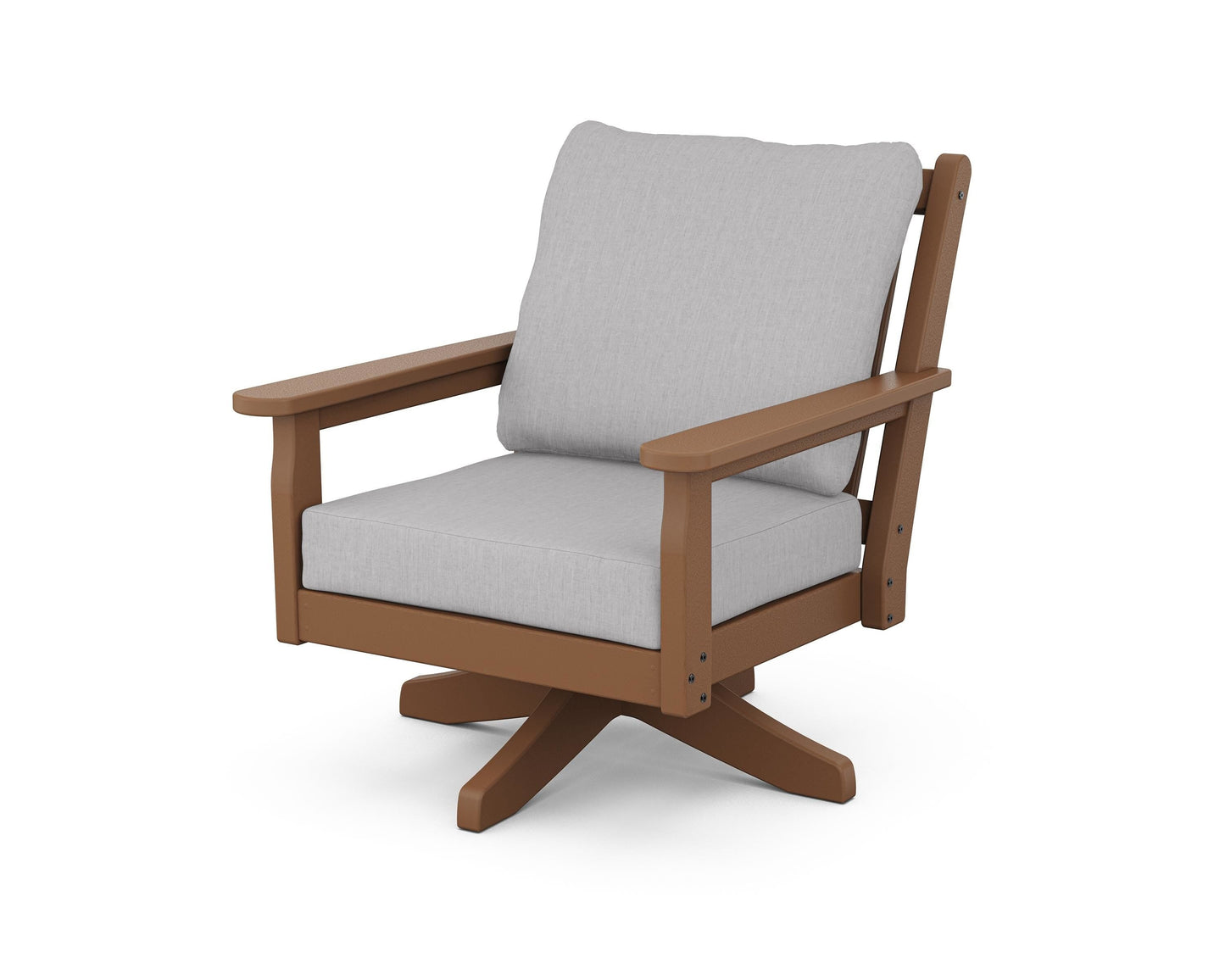 Chippendale Deep Seating Swivel Chair