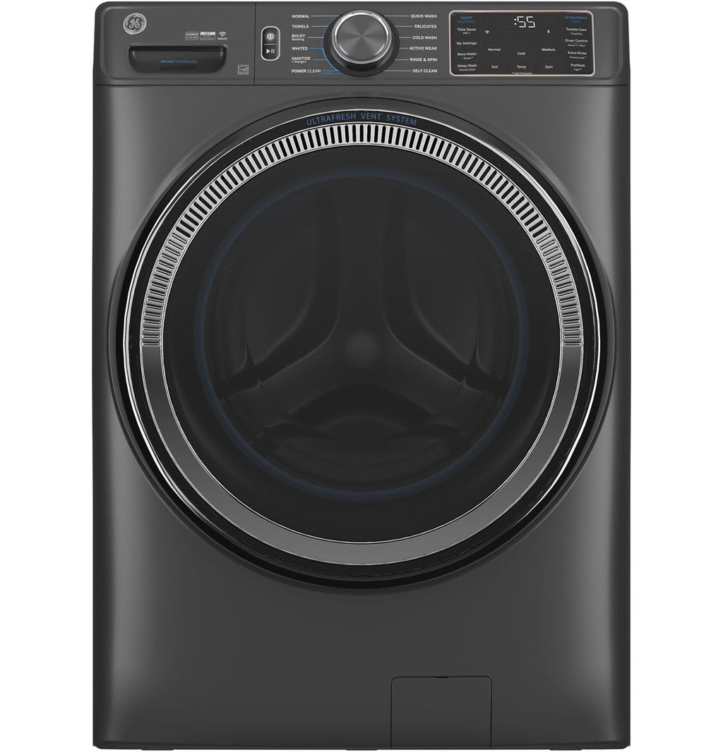 GE® ENERGY STAR® 5.0 cu. ft. Capacity Smart Front Load Steam Washer with SmartDispense™ UltraFresh Vent System with OdorBlock™ and Steam