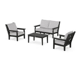 Chippendale 4-Piece Deep Seating Set with Loveseat