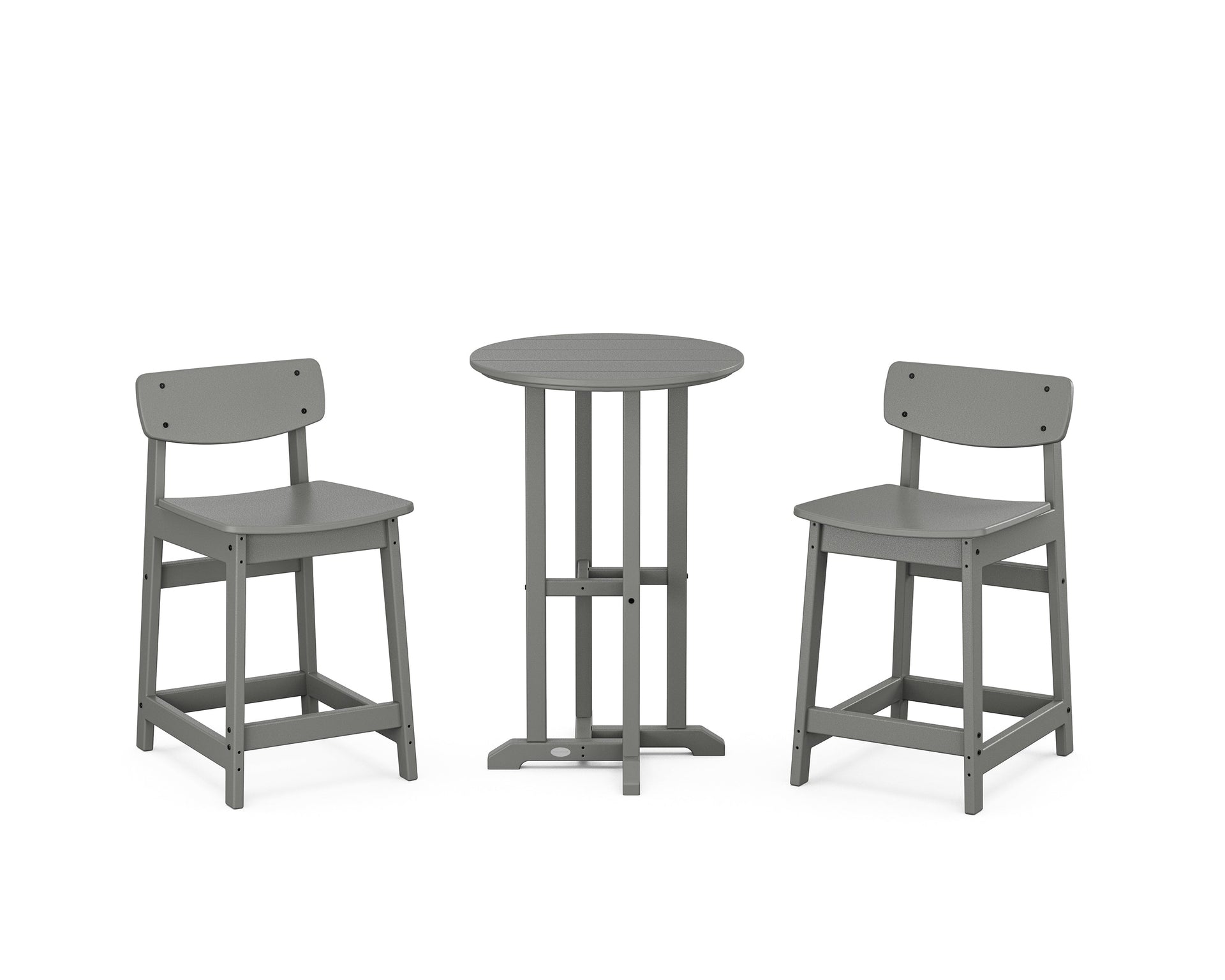 Modern Studio Urban Lowback 3-Piece Bistro Counter Set
