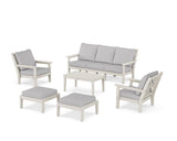 Chippendale 6-Piece Lounge Sofa Set