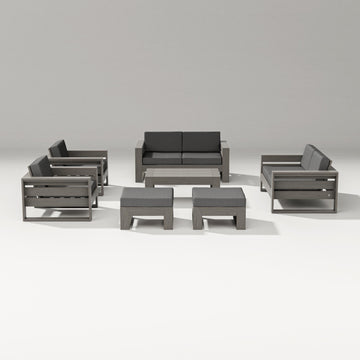 Latitude 7-Piece Lounge Loveseat Set