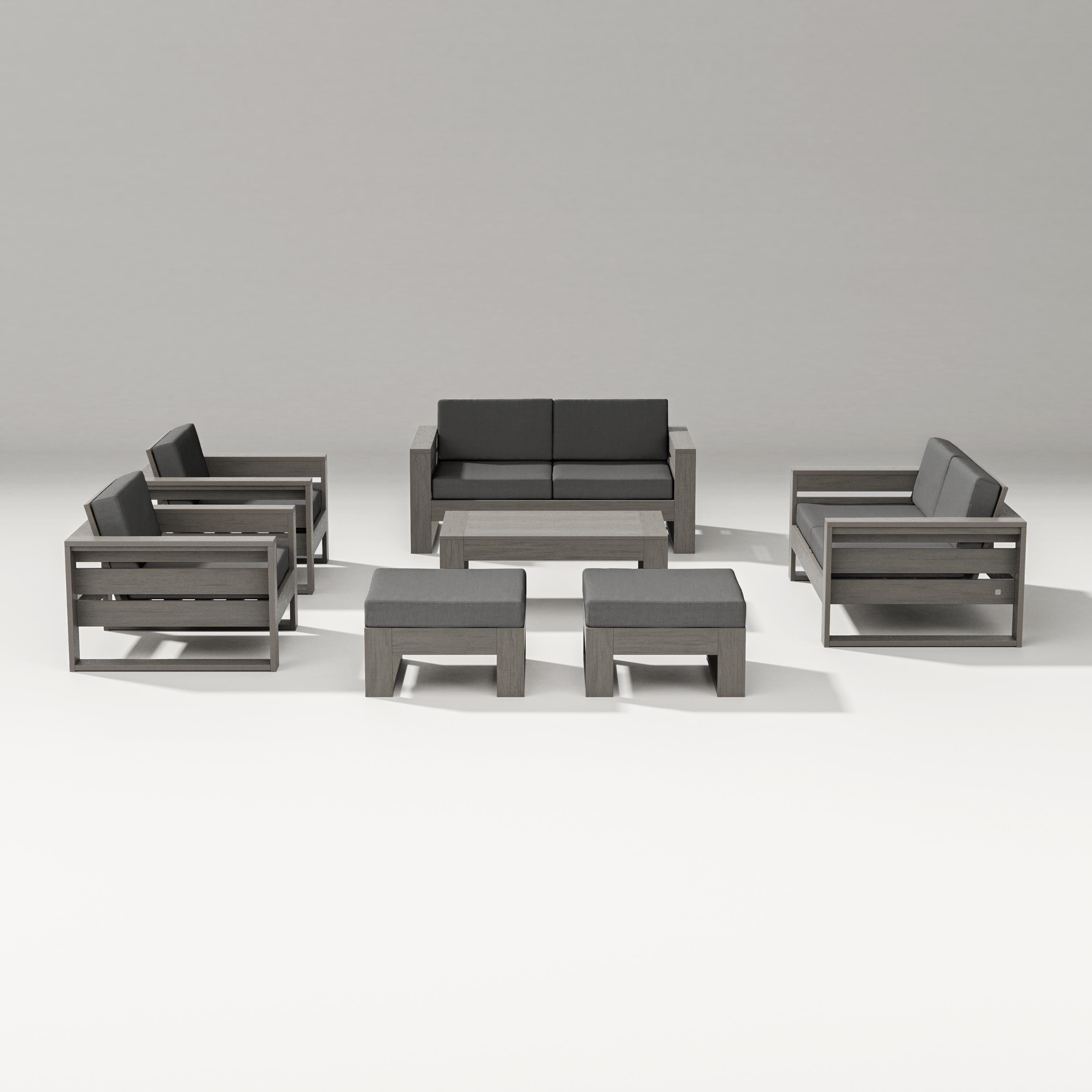Latitude 7-Piece Lounge Loveseat Set