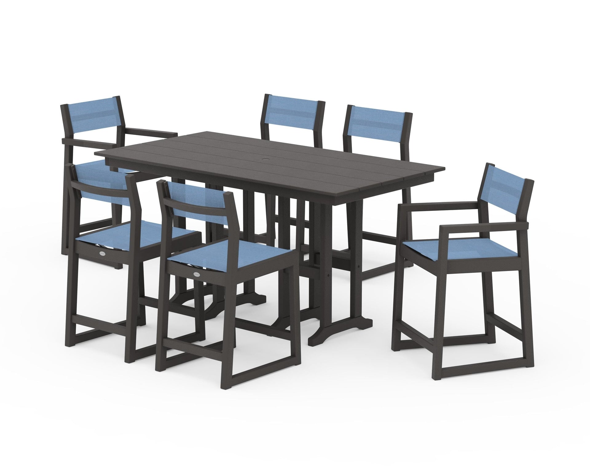 EDGE Sling 7-Piece Farmhouse Counter Set