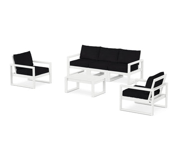 EDGE Sectional 4-Piece Deep Seating Set with Sofa