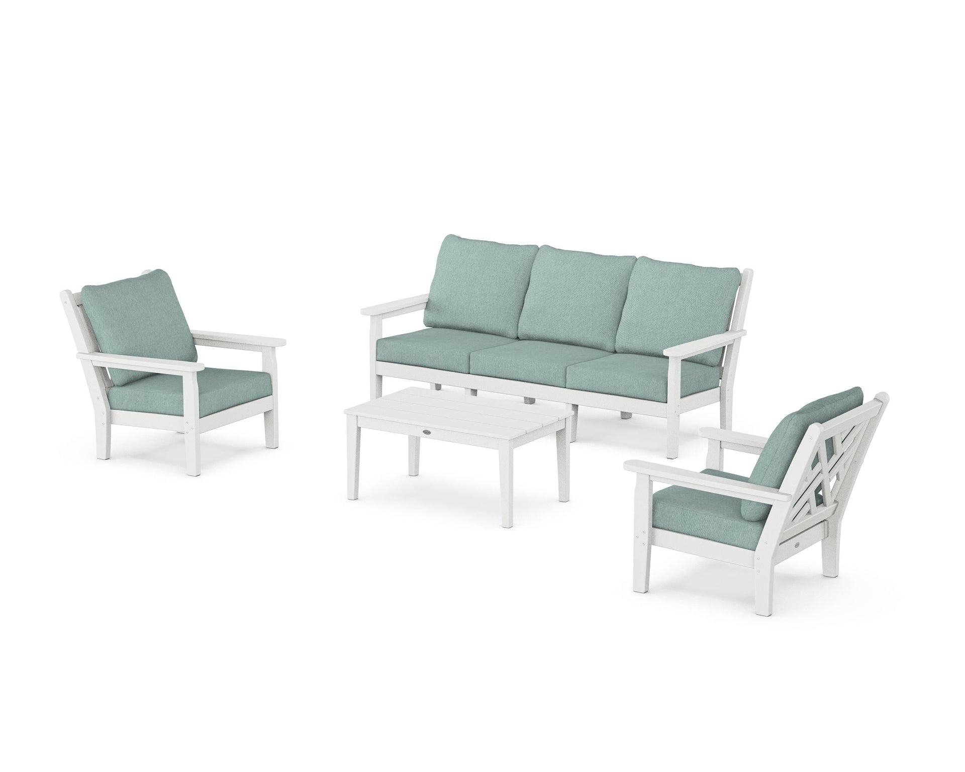 Chippendale 4-Piece Deep Seating Set with Sofa