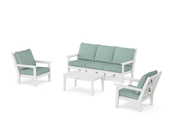 Chippendale 4-Piece Deep Seating Set with Sofa