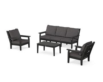 Chippendale 4-Piece Deep Seating Set with Sofa