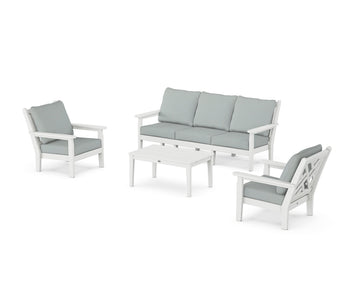 Chippendale 4-Piece Deep Seating Set with Sofa