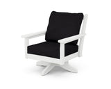 Chippendale Deep Seating Swivel Chair