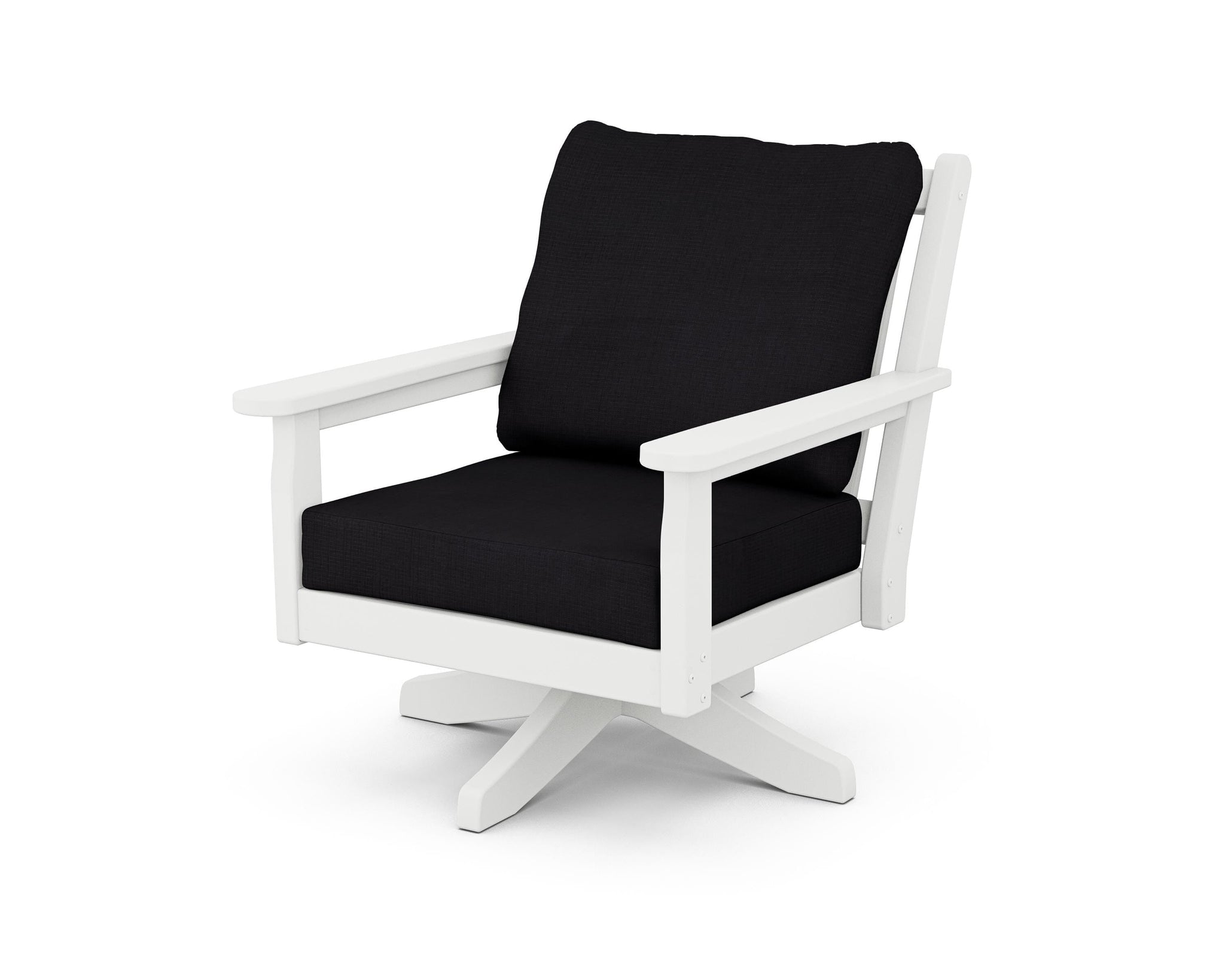 Chippendale Deep Seating Swivel Chair