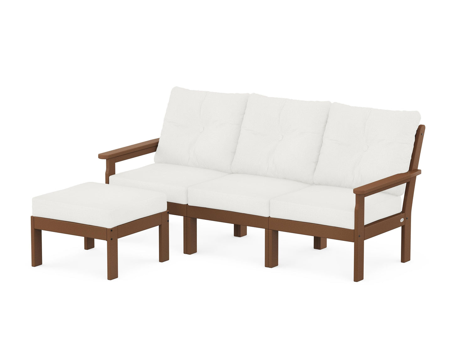 Vineyard 4-Piece Sectional with Ottoman