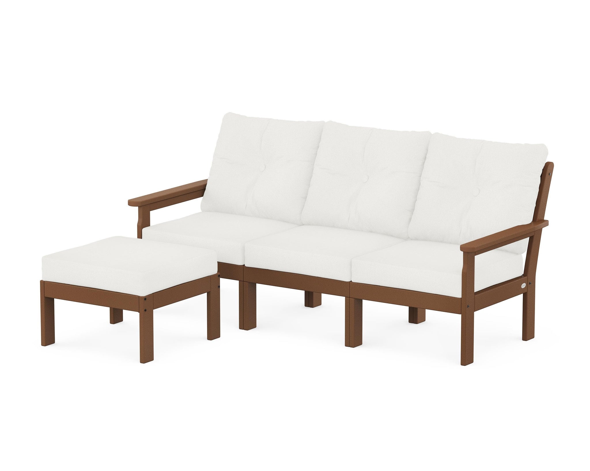 Vineyard 4-Piece Sectional with Ottoman