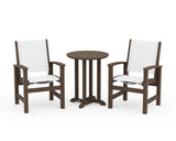 Coastal 3-Piece Round Bistro Dining Set