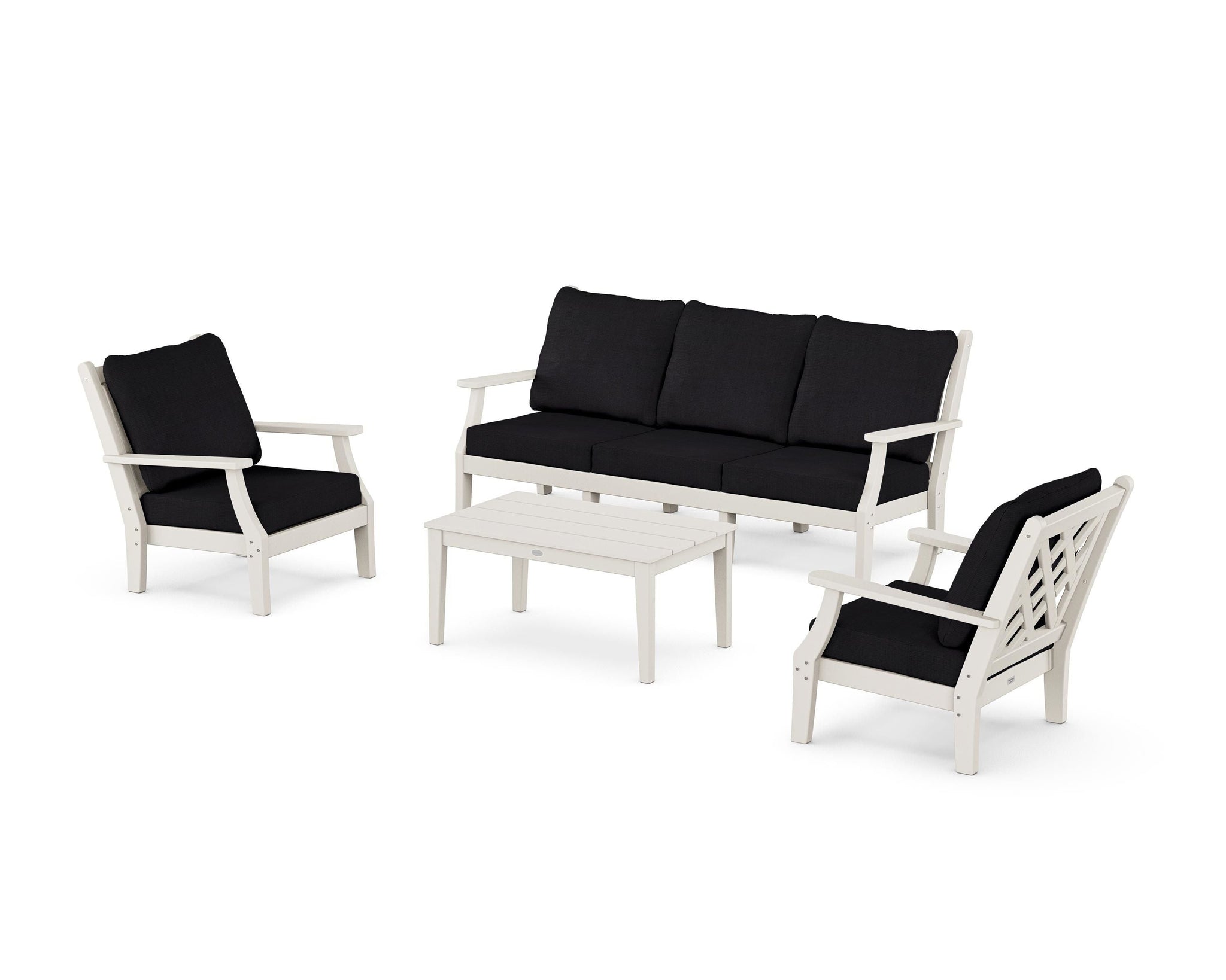 Wovendale 4-Piece Deep Seating Set with Sofa