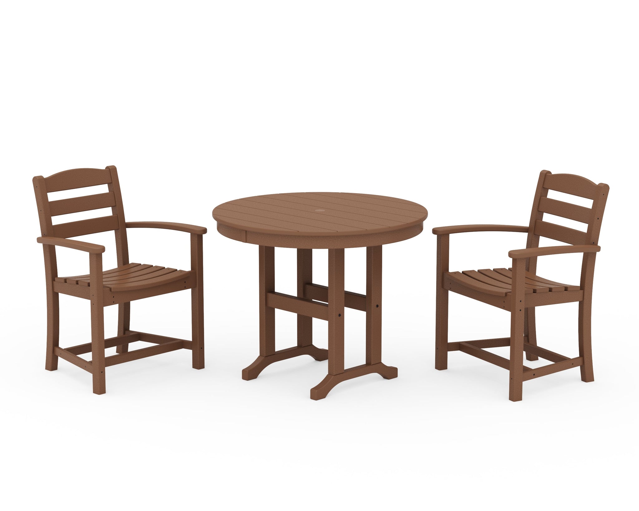 La Casa Café 3-Piece Round Dining Set