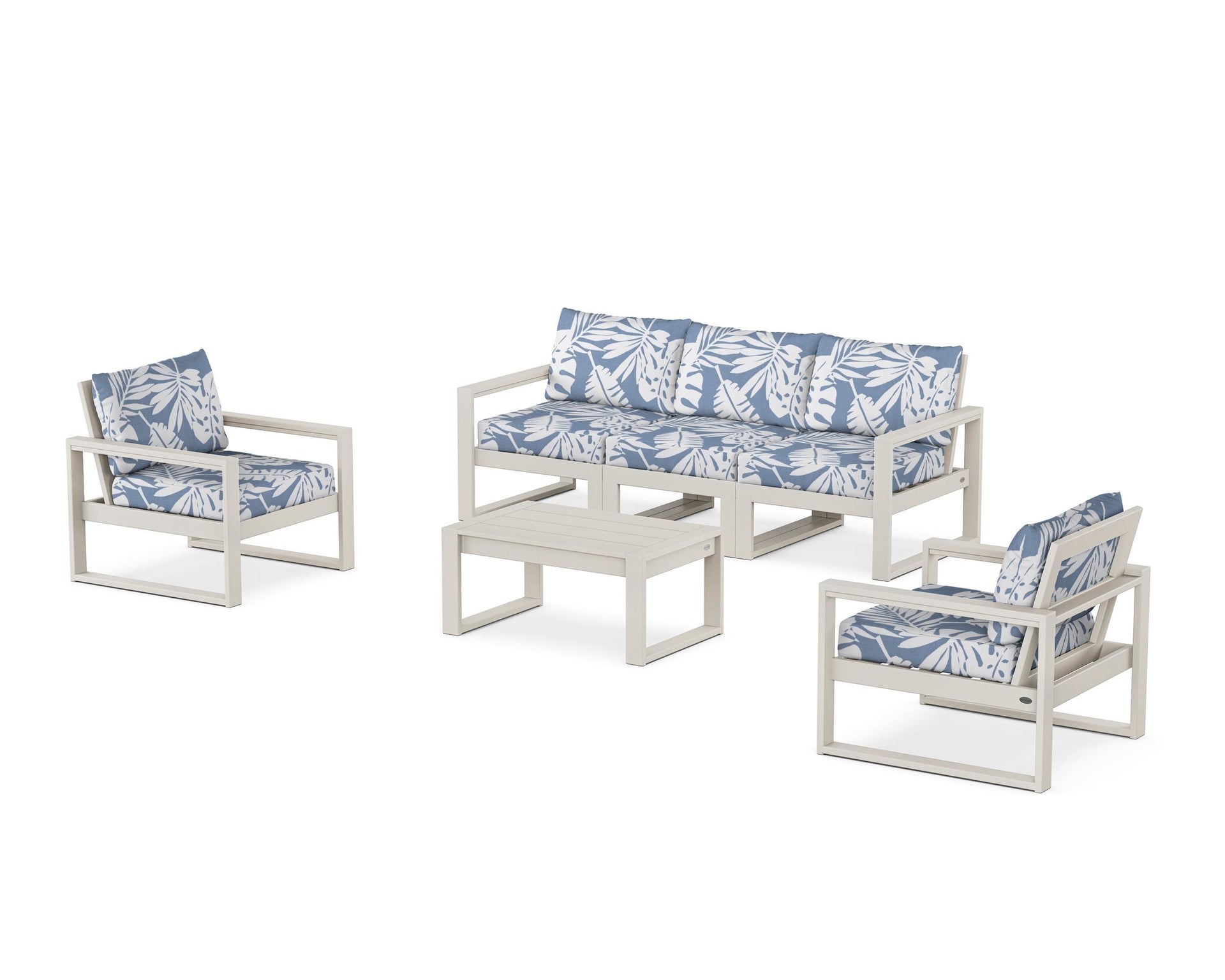 EDGE Sectional 4-Piece Deep Seating Set with Sofa