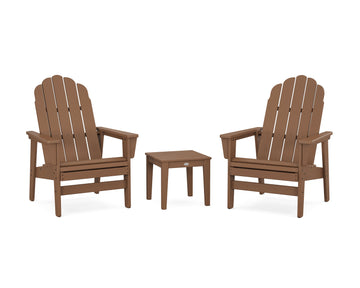 3-Piece Vineyard Grand Upright Adirondack Set