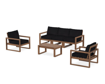 EDGE Sectional 4-Piece Deep Seating Set with Sofa