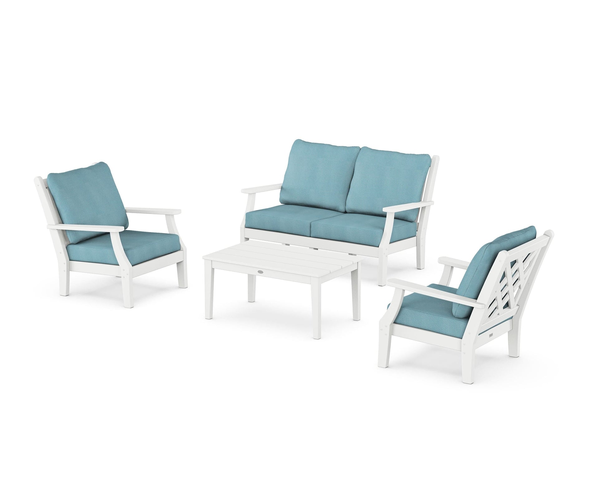 Wovendale 4-Piece Deep Seating Set with Loveseat