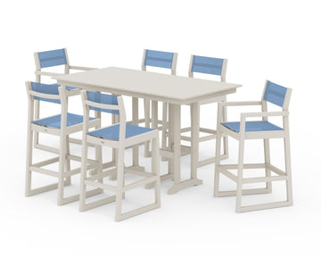 EDGE Sling 7-Piece Farmhouse Bar Set