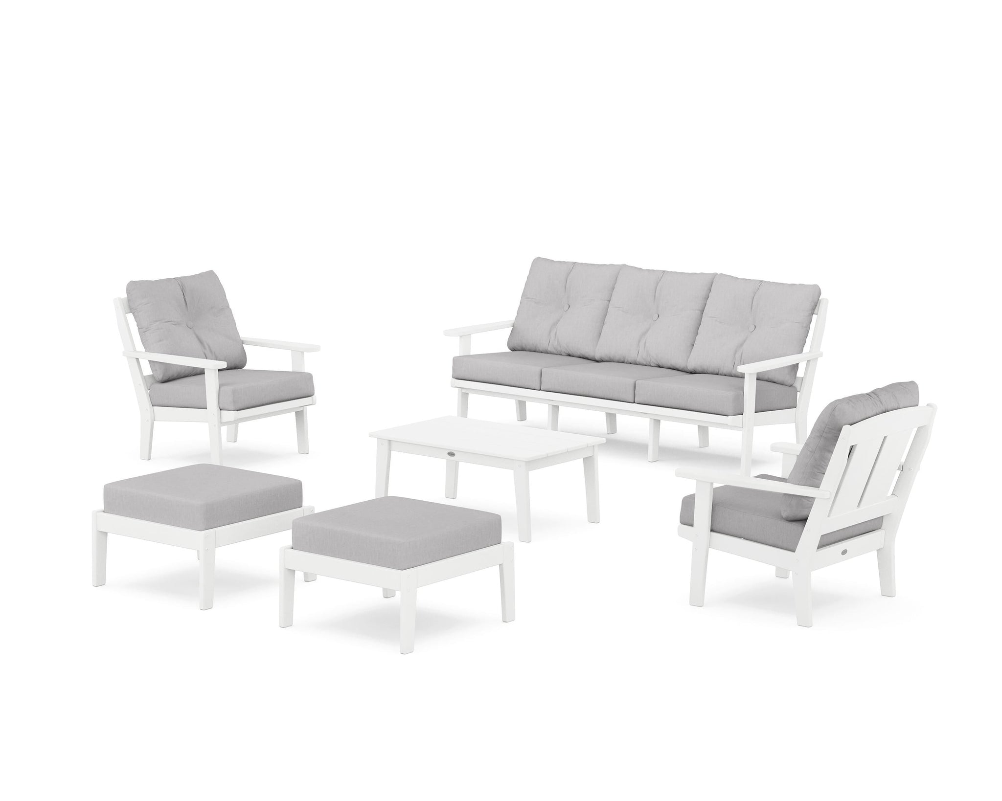 Mission 6-Piece Lounge Sofa Set