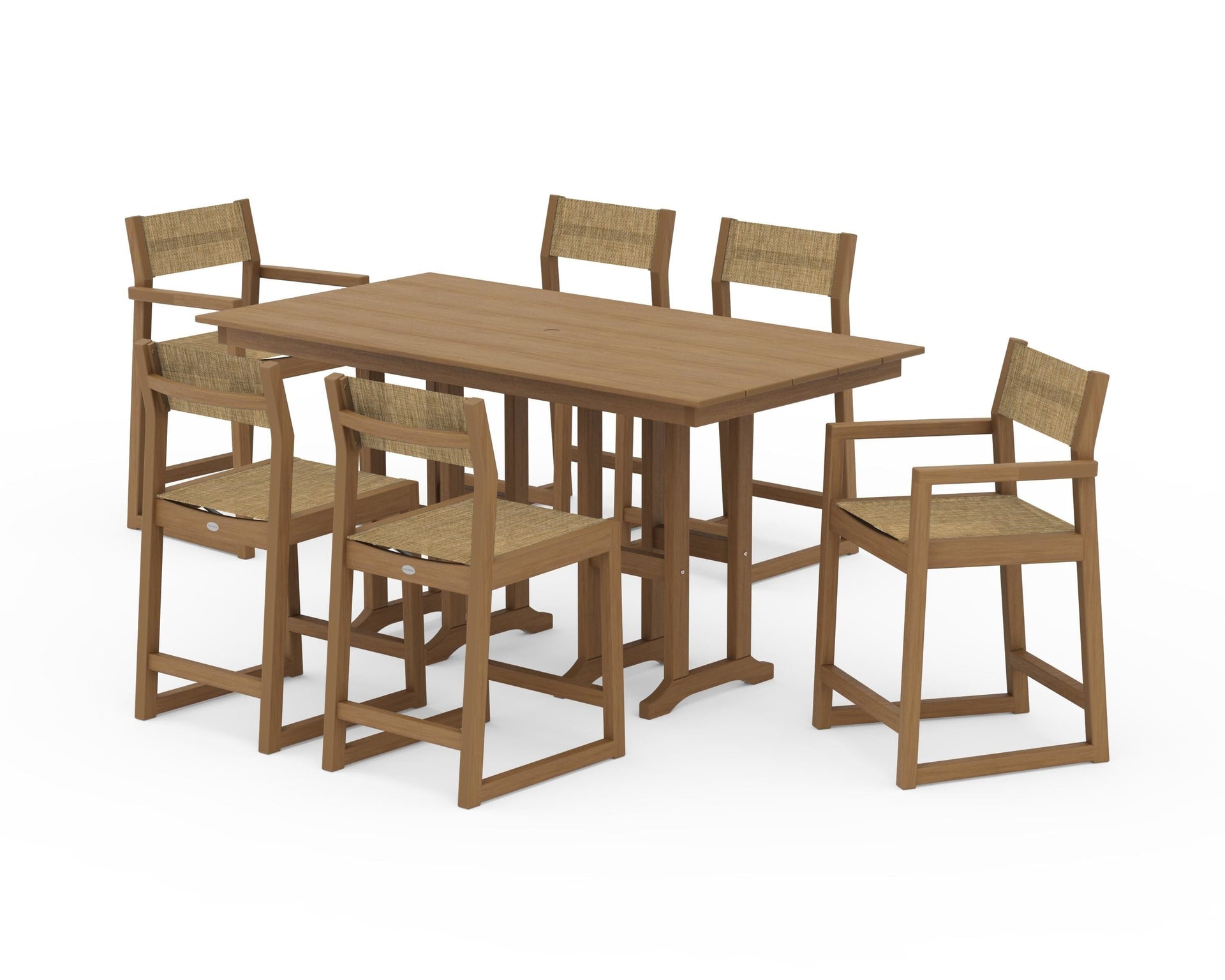 EDGE Sling 7-Piece Farmhouse Counter Set