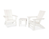 Modern 3-Piece Curveback  Adirondack Set