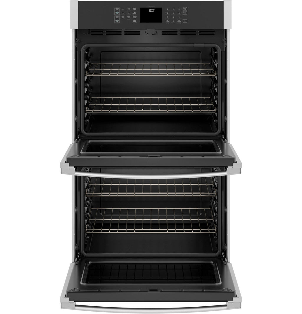 GE® 30" Smart Built-In Self-Clean Double Wall Oven