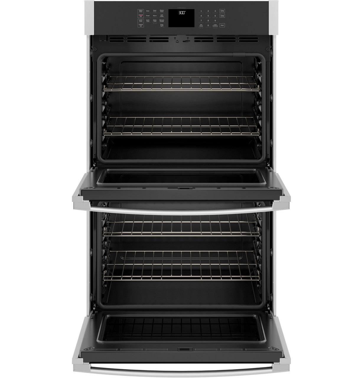 GE® 30" Smart Built-In Self-Clean Double Wall Oven