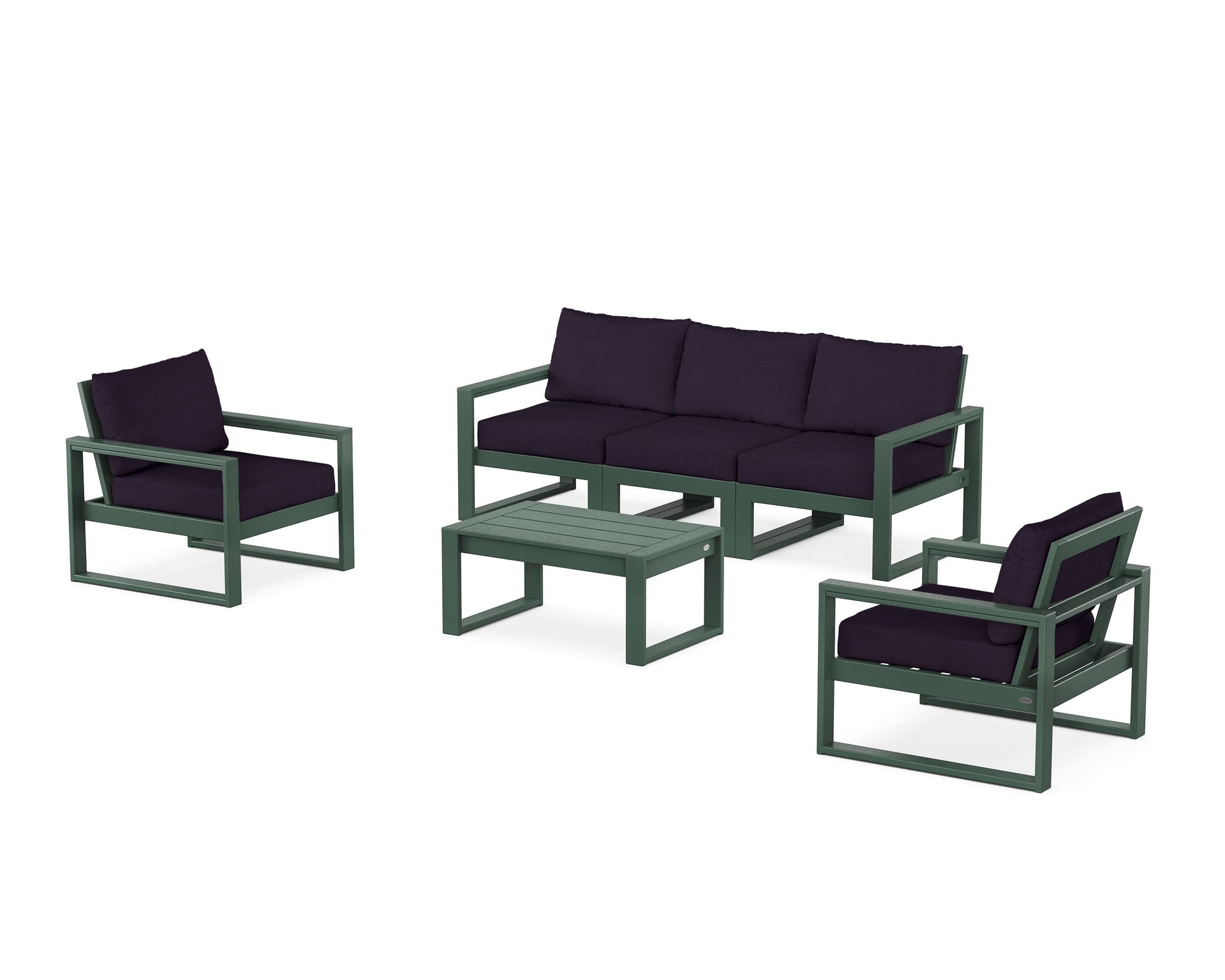 EDGE Sectional 4-Piece Deep Seating Set with Sofa