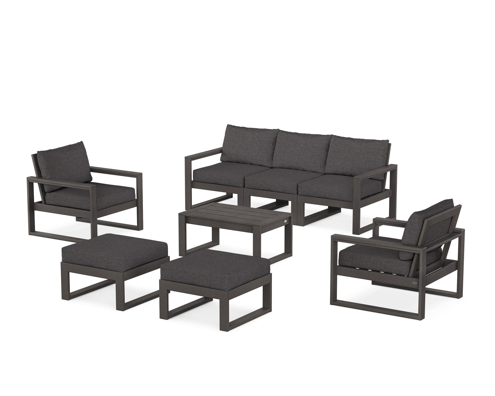 EDGE Sectional 8-Piece Lounge Sofa Set
