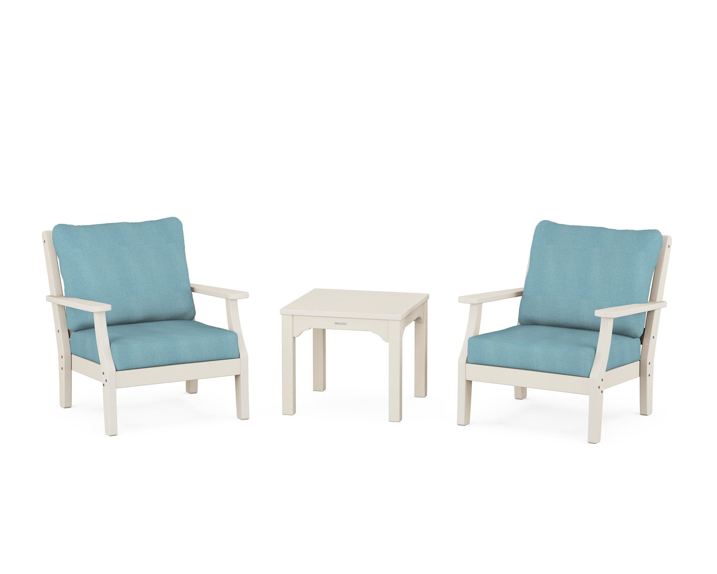 Chinoiserie 3-Piece Deep Seating Set