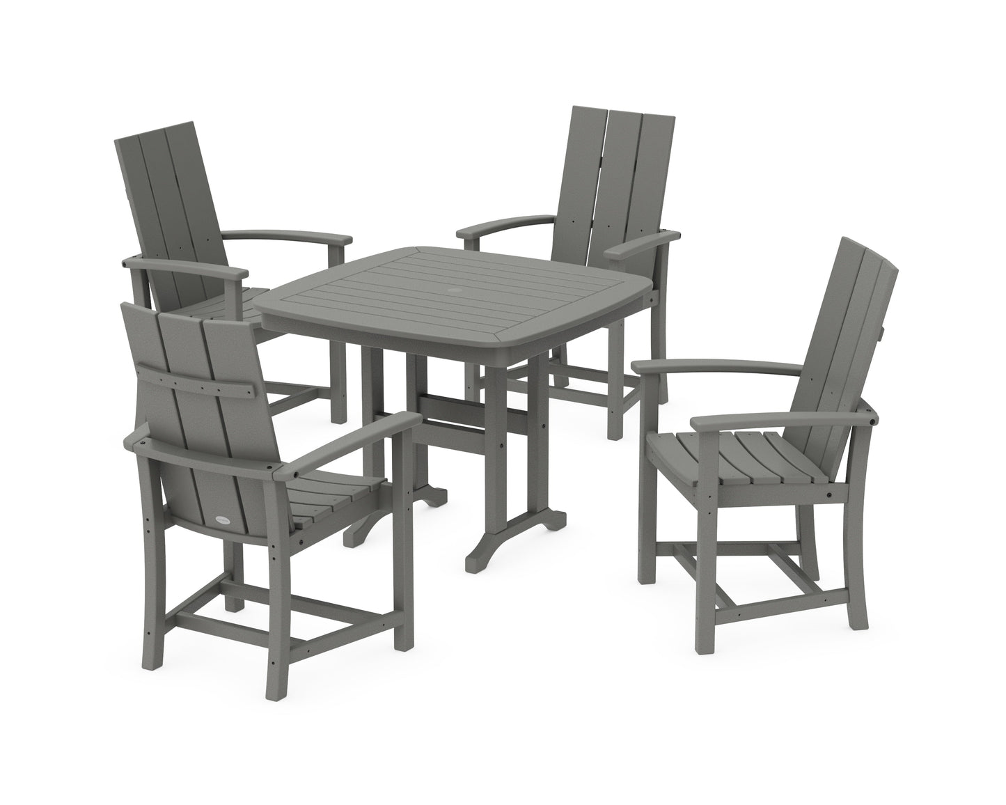 Modern Adirondack 5-Piece Dining Set