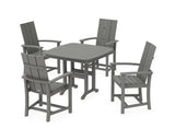Modern Adirondack 5-Piece Dining Set