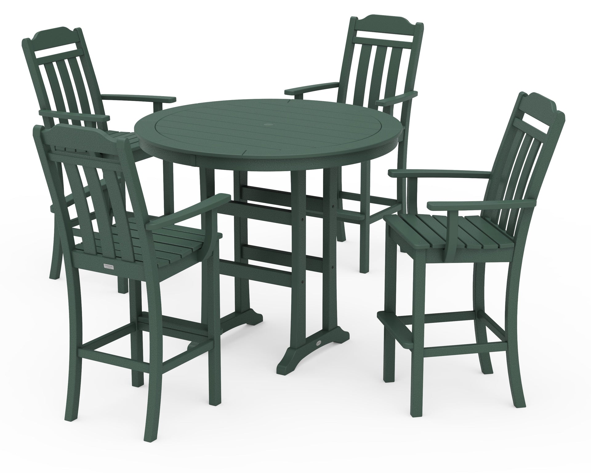 Cottage 5-Piece Round Bar Set