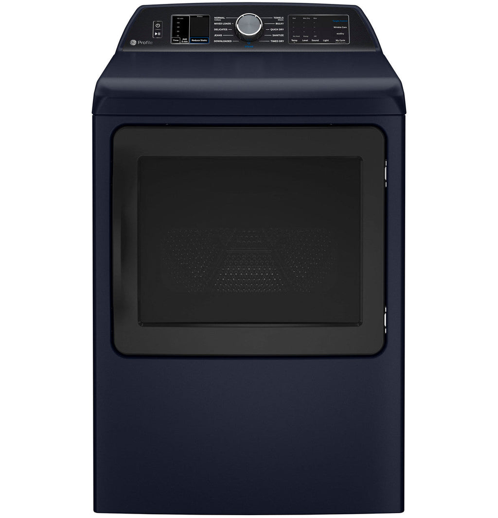 GE Profile™ ENERGY STAR® 7.3 cu. ft. Capacity Smart Electric Dryer with Steam and Washer Link