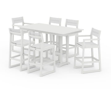 EDGE Sling 7-Piece Farmhouse Bar Set