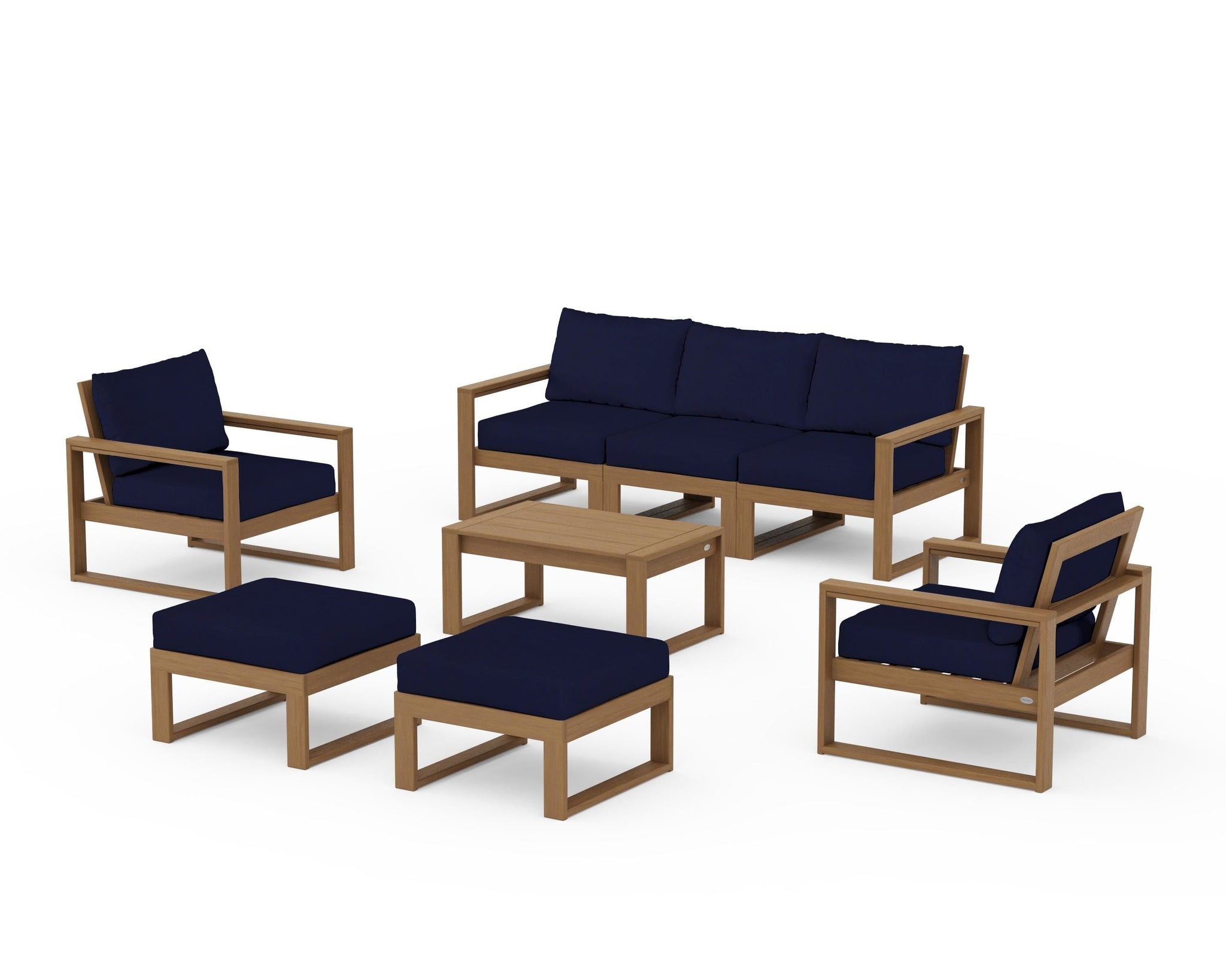 EDGE Sectional 8-Piece Lounge Sofa Set
