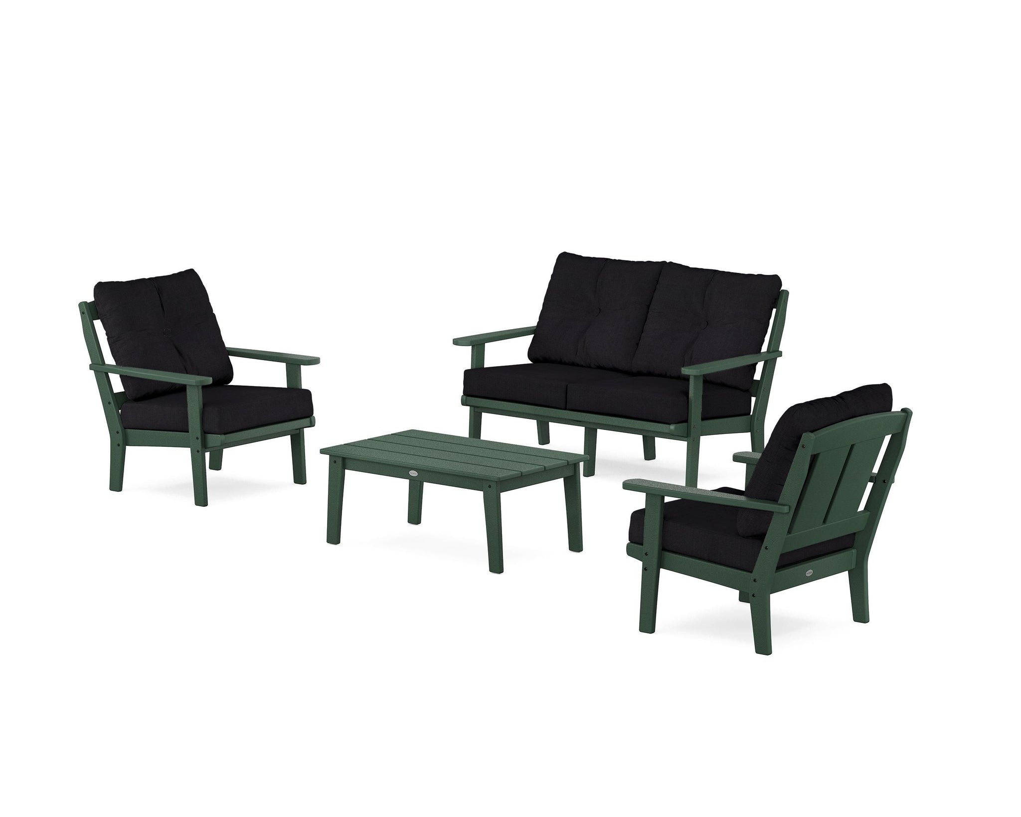Mission 4-Piece Deep Seating Set with Loveseat