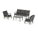Wovendale 4-Piece Deep Seating Set with Sofa