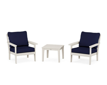 Cottage 3-Piece Deep Seating Set