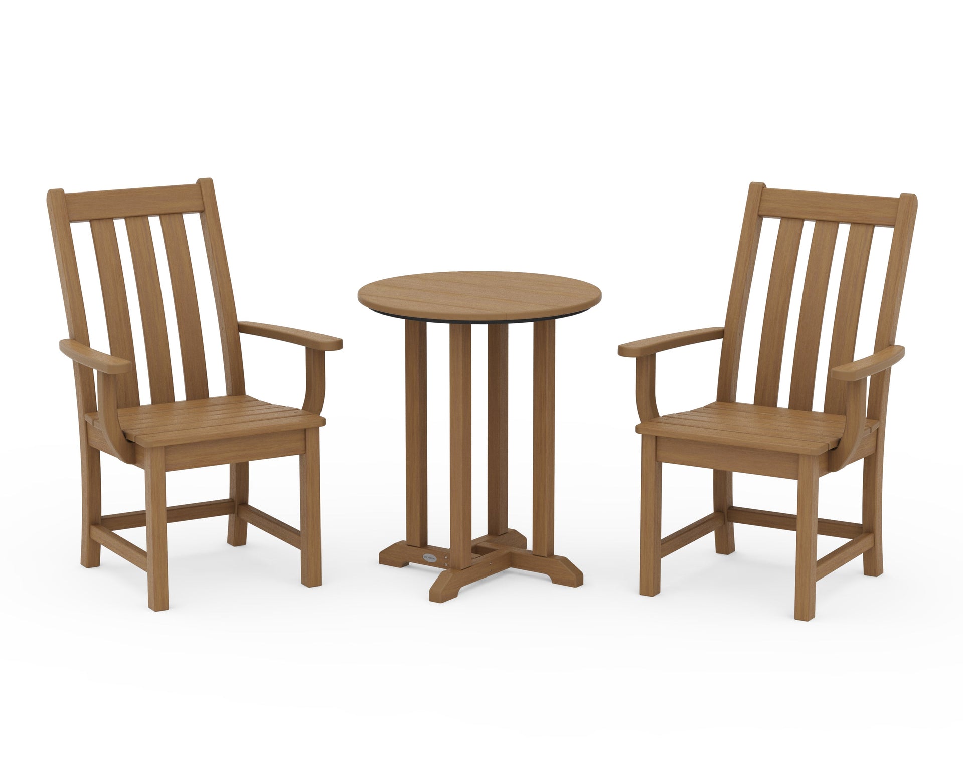 Vineyard 3-Piece Round Bistro Dining Set
